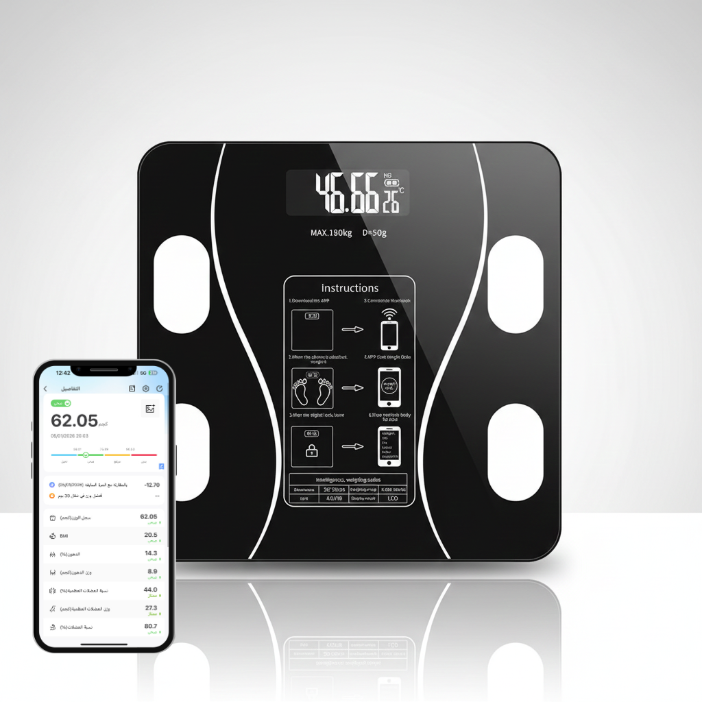 ميزان إلكتروني ذكي